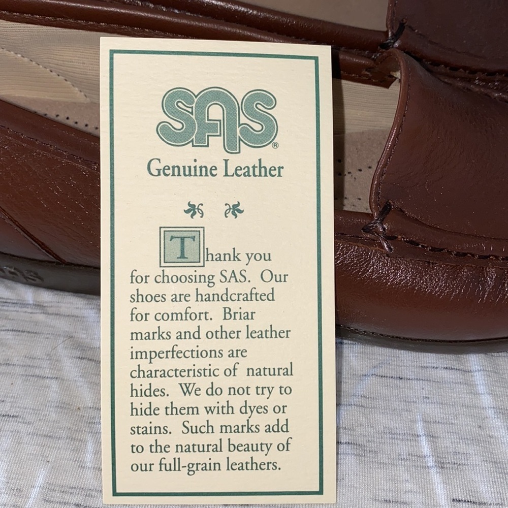 SAS simply slip on loafer dark brown size 6 medium - Picture 11 of 11